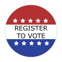 Click on Button to Register to Vote